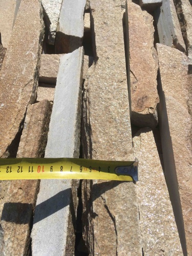 Горбушка златолит золотистый для облицовки купить в Саратовской области