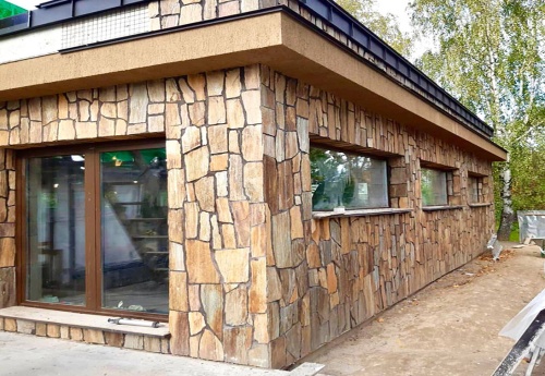 Плитняк кора дерева для фасада купить в Саратовской области