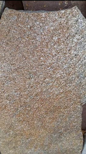 Плитняк златолит серебристый для цоколя, отмостки купить в Саратовской области