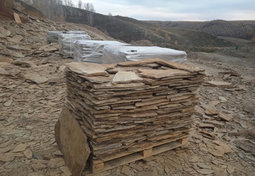 Плитняк кора дерева для цоколя, отмостки купить в Саратовской области